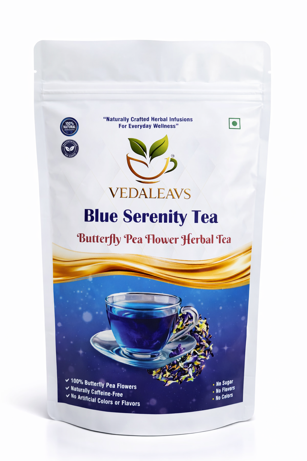 Vedaleavs Blue Serenity Tea