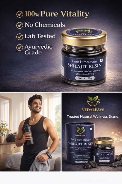 Vedaleavs Pure Himalayan Shilajit