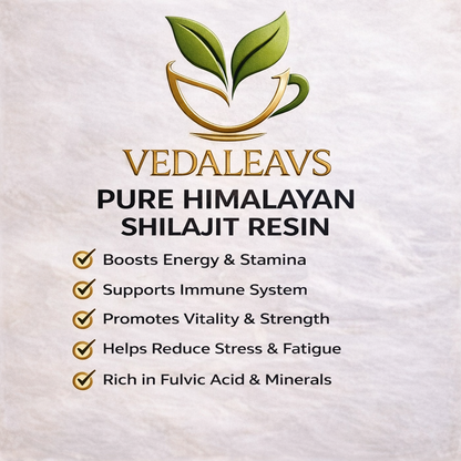 Vedaleavs Pure Himalayan Shilajit