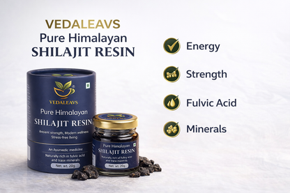 Vedaleavs Pure Himalayan Shilajit