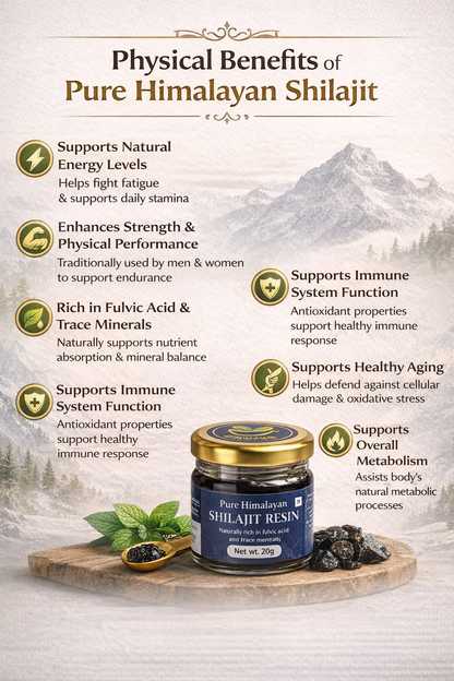Vedaleavs Pure Himalayan Shilajit