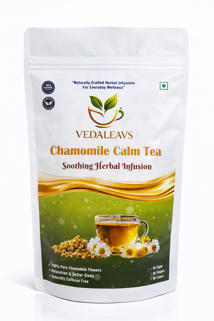 Vedaleavs Chamomile calm tea