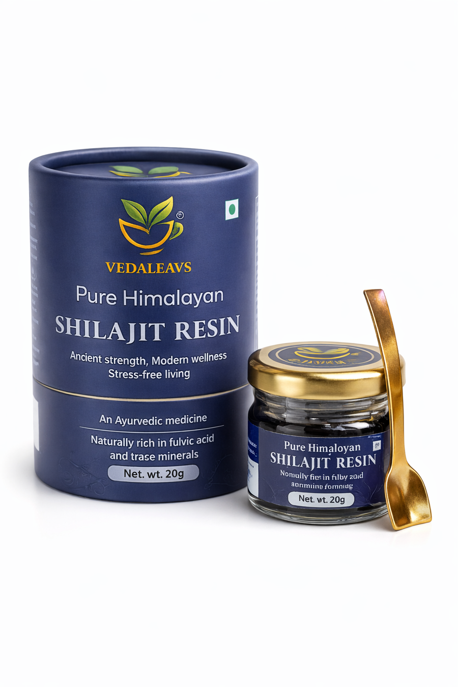 Vedaleavs Pure Himalayan Shilajit