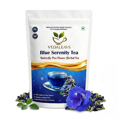 Vedaleavs Blue Serenity Tea