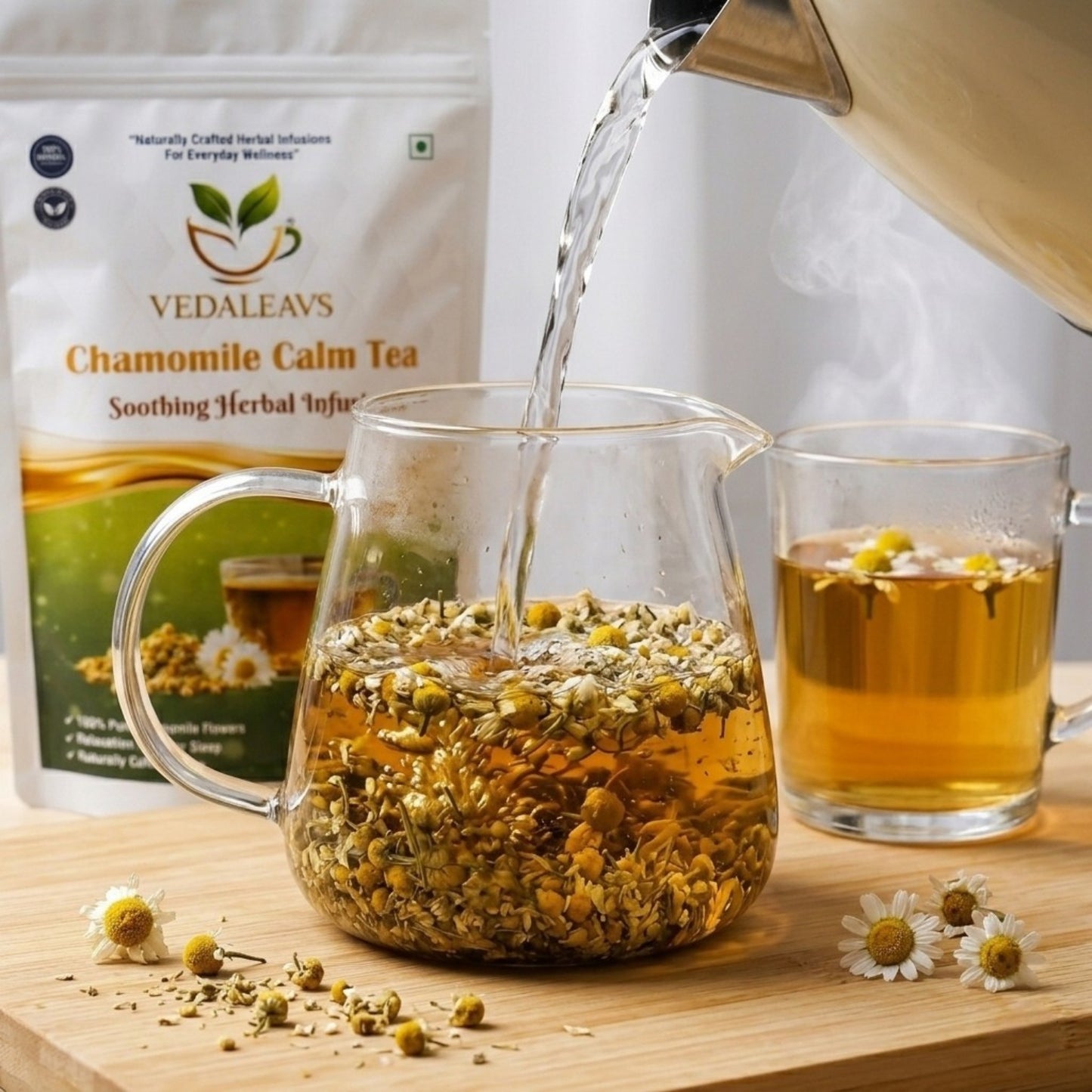 Chamomile calm tea