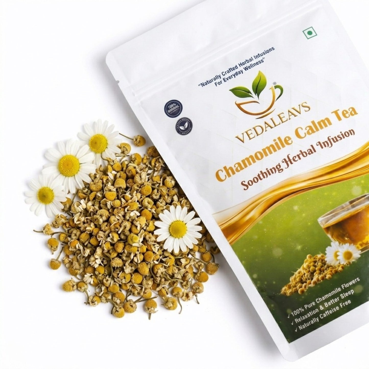 Chamomile calm tea