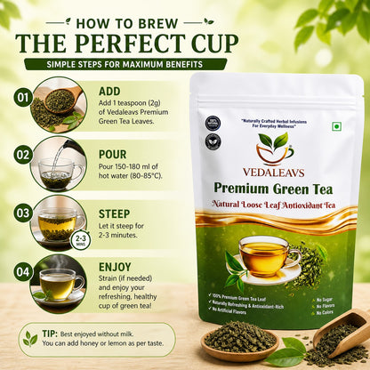 Vedaleavs Premium Green tea